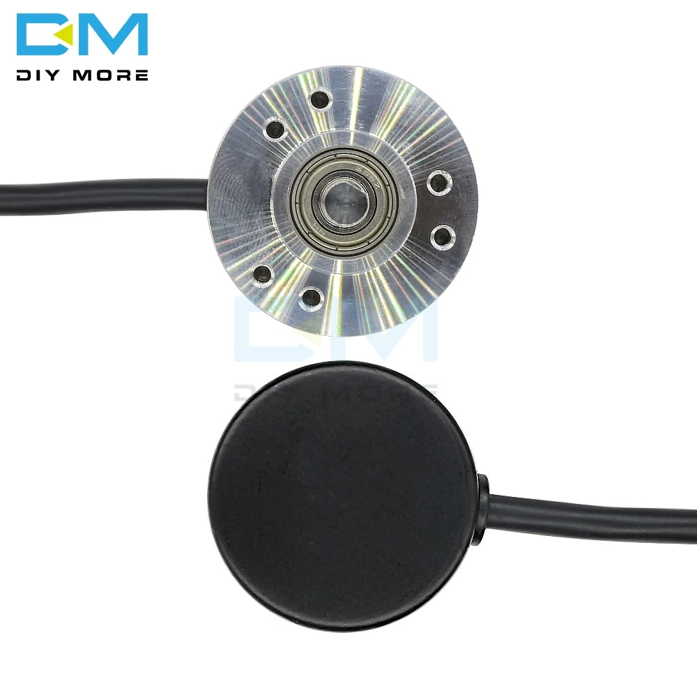 360 600 P/R Encoder DC 5V-24V Encoder 360p 600p Incremental Rotary AB 2 Phases 6mm Shaft Suit for Displacement Measurement