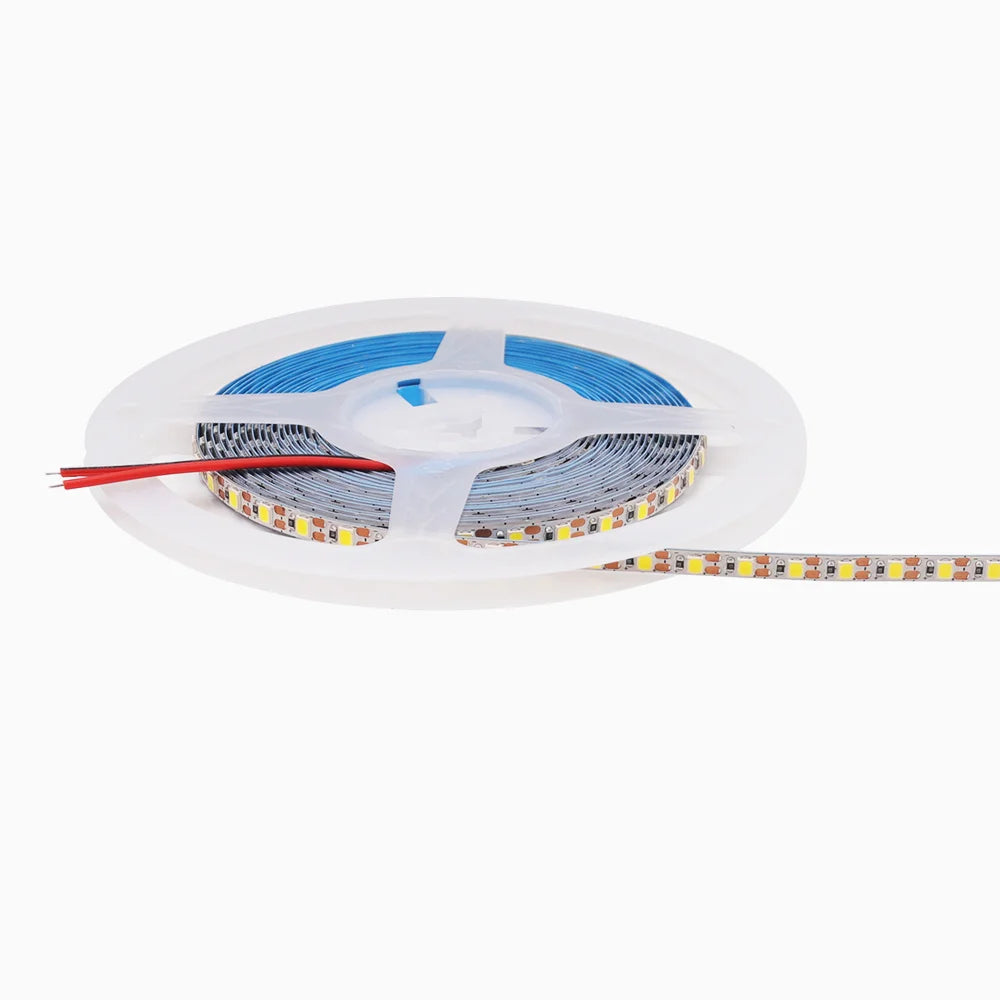5V 2835 LED Strip Light Ultra Thin 3mm 5mm PCB 1 LED Cut 2835 120LEDs/m 8mm Flexible Tape IP21 Not Waterproof Warm Natural White