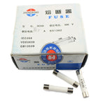 5pcs Ceramic Fuse Cartridge RO58 6x30mm 500V F 0.5A 1A 2A 3A 4A 5A 6A 8A 10A 13A 15A 16A 20A 25A 30A Fast Blow BS1362 6*30mm