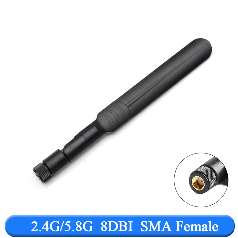 1-10Pcs 2.4GHz 5.8Ghz 5G Antenna RPSMA 8dBi wifi Antenna Dual Band 2.4G/5G 5.8G WIFI Antena Aerial SMA Female Wireless Router