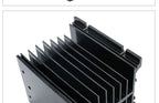 LCTC DC Control DC Solid State Relay 500A 1000A With Radiator SSR Heat Sink High Power Controller 3-32VDC LC-500D75D