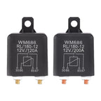 DC 12V 24V 100A 120A 200A WM686 Relay 4 Pin Normal Open Car Starter Relay For Battery ON/OFF Split Charge Relay Switch