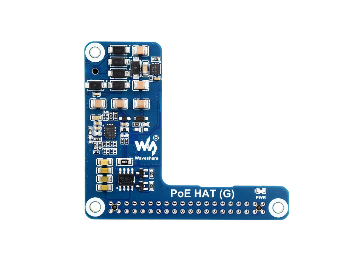 Power Over Ethernet HAT (G) For Raspberry Pi 5 / CM 5, 5V 5A Output, Supports 802.3af/at Network Standard, Raspberry Pi 5 PoE HA