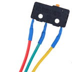 New 10pcs Flame retardant material metal Gas Water Heater Micro Switch Three Wires Small On-off Control 0.6x1x2cm