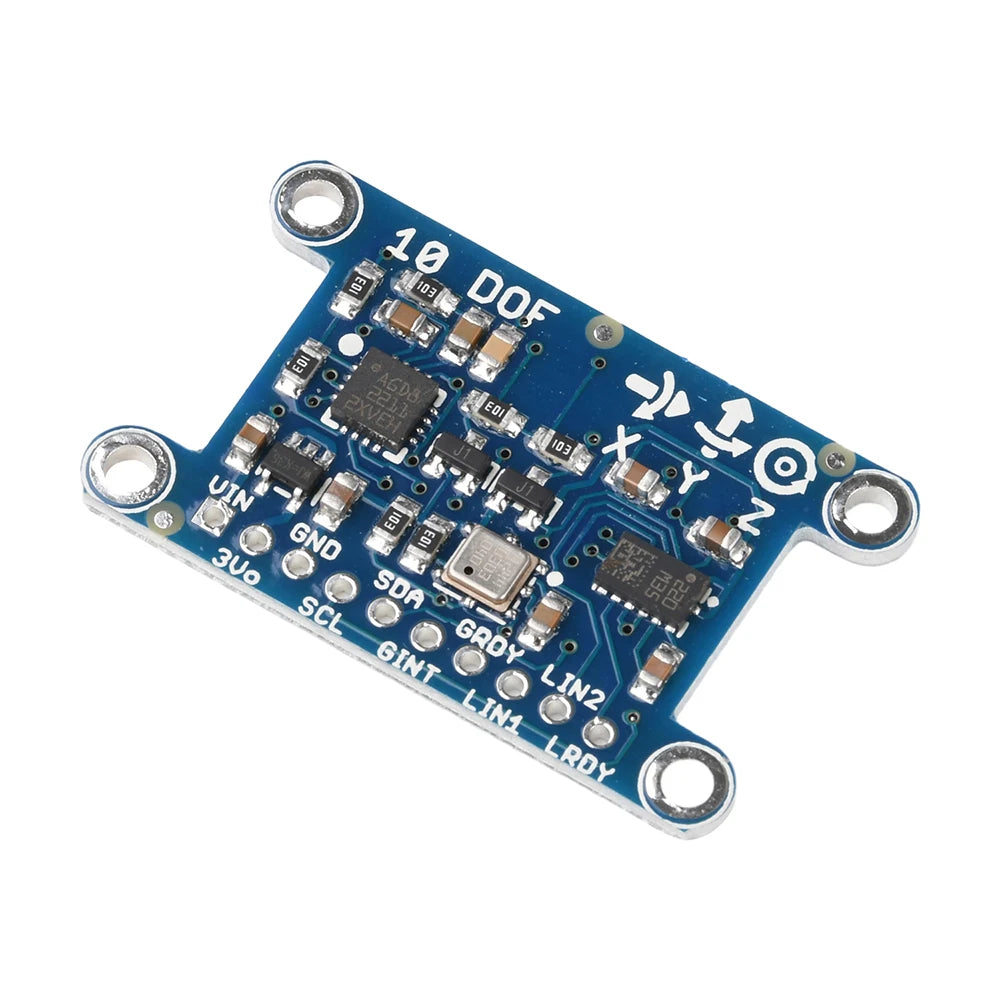 diymore 10 Axis IMU L3GD20 LSM303D Module 10DOF Compass Acceleration Digital Gyroscope Sensor for Arduino 3-5V IIC/SPI Protocol