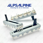 1 pcs Original Alps Alps 4.5cm sliding potentiometer duplex b10k * 2-axis 10mm mixer push