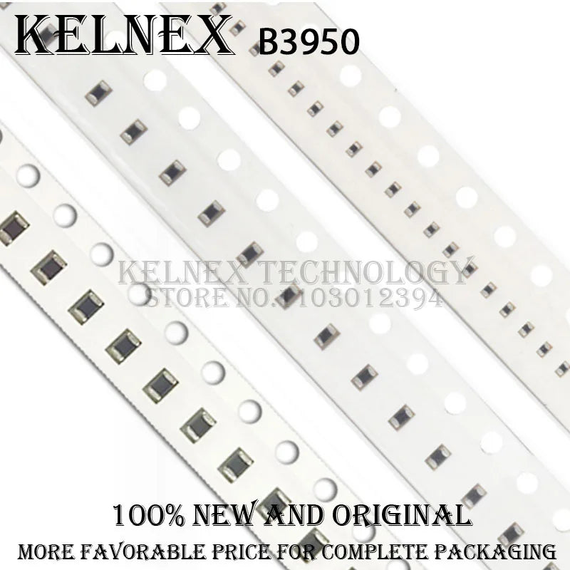 100/PCS NTC SMD Thermistor 0603 10K 100K 1K 2K 2.2K 3.3K 4.7K 5K 6.8K 15K 22K 33K 47K 68K 1% B3950
