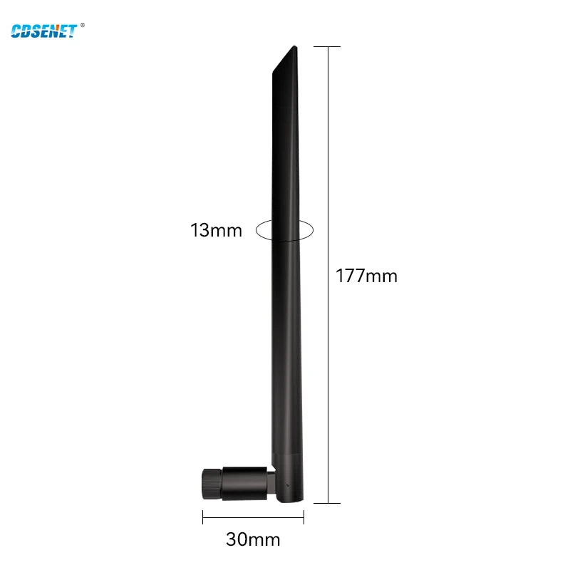 10pcs/lot Wifi Antenna 433MHz 490M SMA-J 4.0dBi High Gain TX433-JKD-20P Omidirectional Straight Rubber Antenna