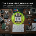 seeed XIAO ESP32-C3/C5/C6/S3 optional Mini Development Board Module 2.4GHz WiFi,BlE 5.0,for Arduino IoT Intelligent system