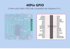 Raspberry Pi CM5_NAS_M.2 board,3* NVME ssd, M.2 support 22110 2280 2242,2.5Gbps ETH and GIGA ethernet, OpenMediaVault,4*PCIE