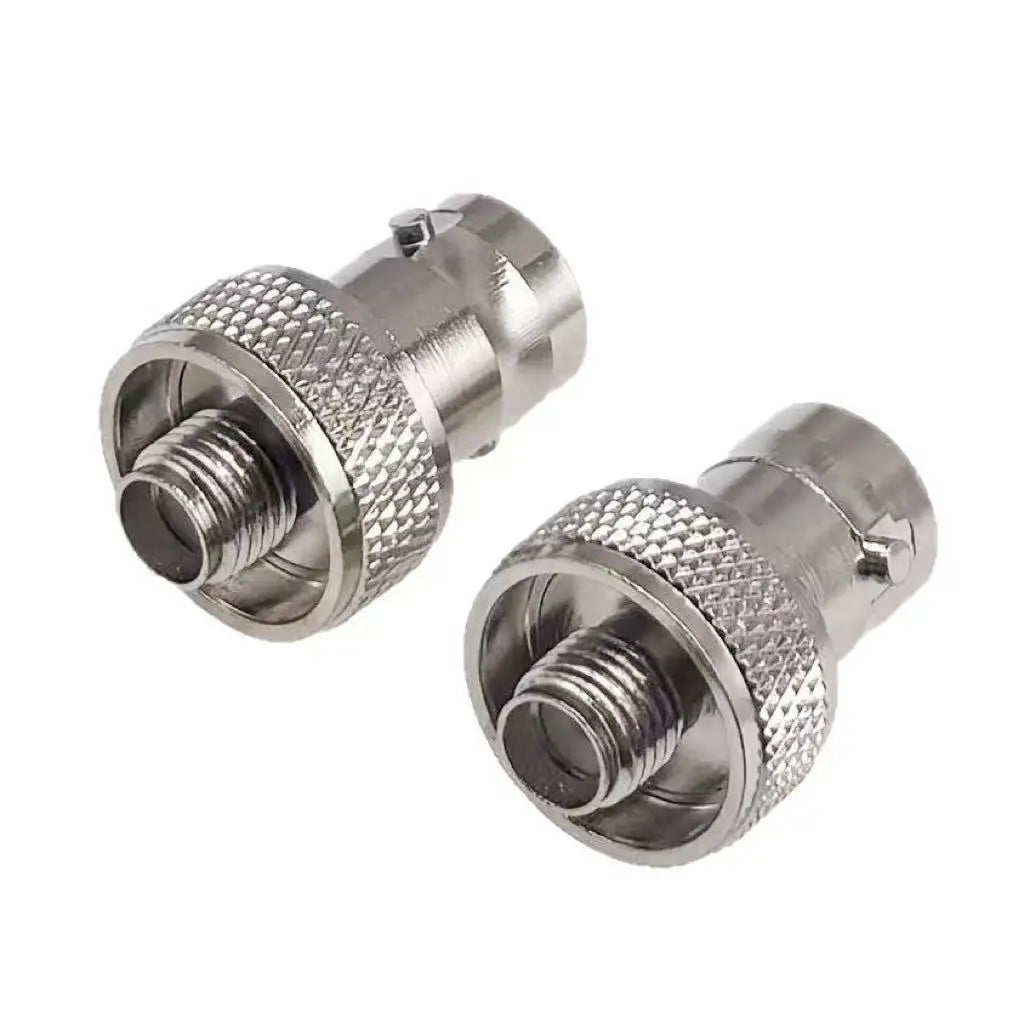 2PCS SMA Female to BNC Female RF Adapter Converter Coaxial Straight Jack for Baofeng UV-5R FD-880 Two Way Radio Walkie Talkie