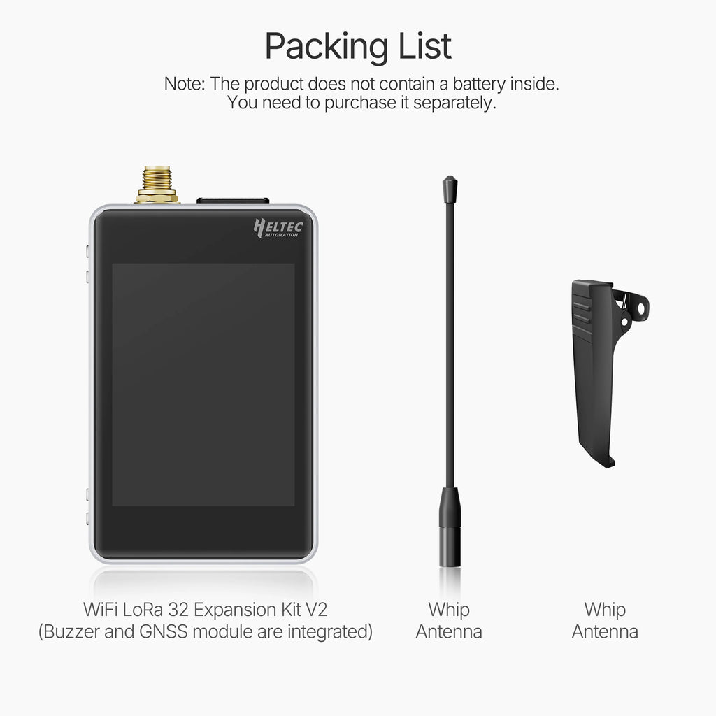 Heltec WiFi LoRa 32 Expansion Kit V2 with LoRa 32 V4-R8 Touch Screen ESP32S3 SX1262 Dev-board GPS Meshcore Meshtastic Compatible