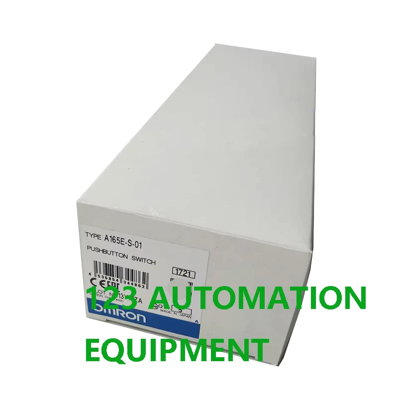 Authentic New Omron A165E-S-01 A165E-S-02 A165E-S-03U Emergency Stop Switch Sensor Pushbutton Switch Non-lighted