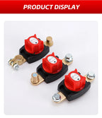 12-48V Car Isolator Disconnect Rotary Switch 275A On/Off Battery Power Cut Master Switch Disconnect Isolator for Car RV Boat