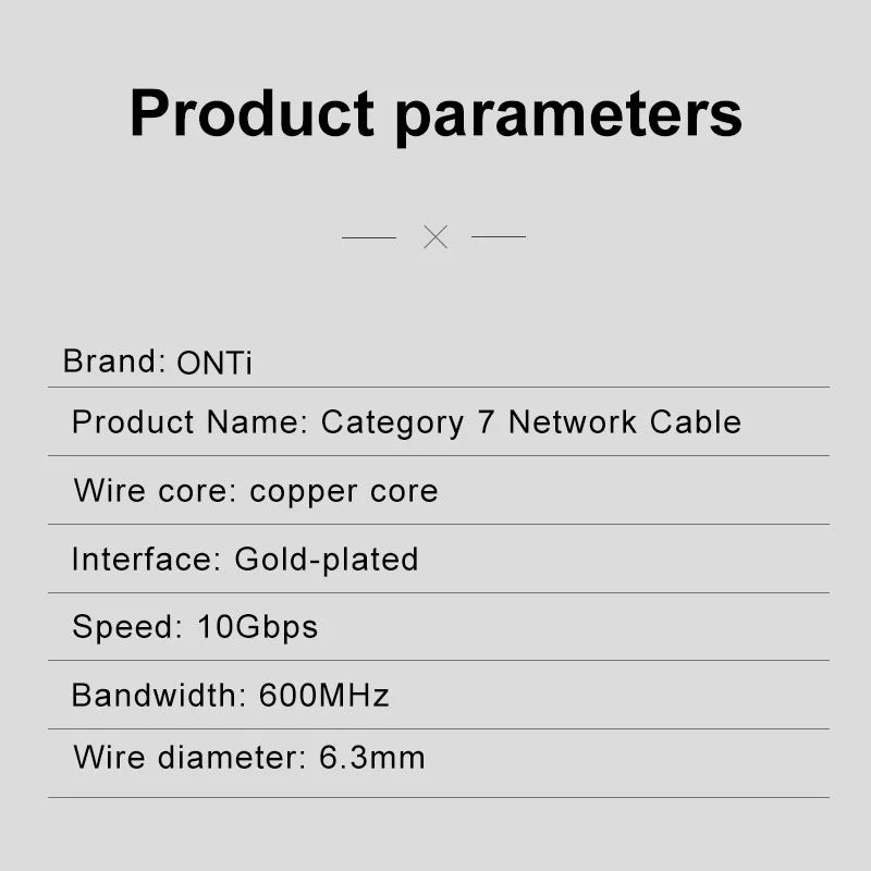 CAT7 Ethernet Cable Flat Lan 0.2m 0.3m RJ45 Network Cable Shield Lan Cable UTP Flat for Patch Panel RJ45 for Modem Router