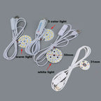 DC 5V USB Dimmer 31mm 50mm Warm White 3W 10W LED Lights 5730 Chip Single Reading Night Desk Book Tablet Lamp Switch Cable