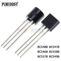 100PCS BC548B  BC546B  BC557B  BC547B  BC558B  BC549B BC548 BC546 BC557 BC547 BC558 Transistor BC549 TO-92 TO92 pumuddsy