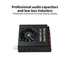 1200W 10A Pure Power Amplifier Module 2.0 600W+600W Stereo Digital Audio Amplifier TPA3255 Amplifier Chip DC 18-51V XY-AP1200K