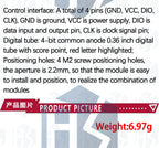BS TM1637 4-Bits Digital LED Display Module-for Arduino!7-Segment,0.36Inch RED Anode Tube,Four - Serial Driver for Clock Display