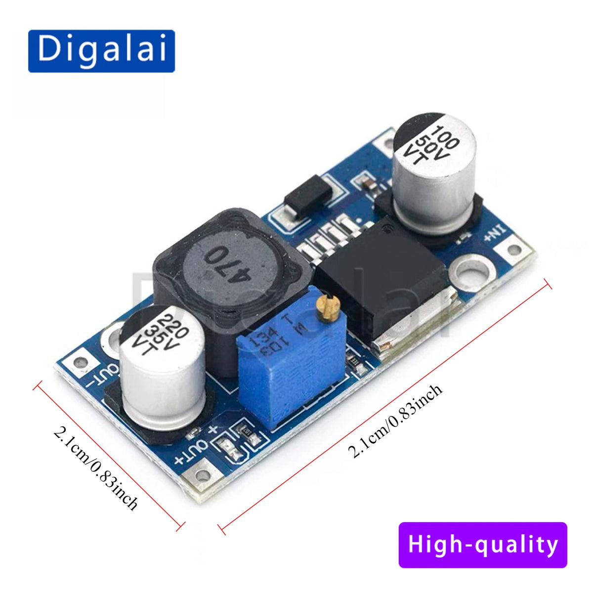 LM2596 Module 2596S DC-DC 3-40V Adjustable Step Down Power Supply 3A Buck Converter Voltage Regulator DIY Electronic Components
