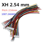 10PCS 1.0 1.25 1.5 2.0 2.54 SH/JST/ZH/PH/XH 1.0MM 1.25MM 1.5MM 2.0MM  2.54MM 2PIN/3/4/5/6/7/10P Female Plug Connector With Wire