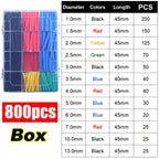 Heat Shrink Tubes Set Retractable Heat Pipe Electric Wire Sheath Thermoretractile Case Tube Line Bar Heat Shrink Tubing