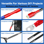 Heat Shrink Tube Kit Thermoresistant Tubing Heat Shrink Wire Wrapping Electrical Connection Cable Insulation Sleeved Protecter