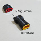 1PCS RC Battery Connector Adapter XT30 XT60 XT90 T-Plug TRX Male to Female Plug For RC LiPo Battery Charger