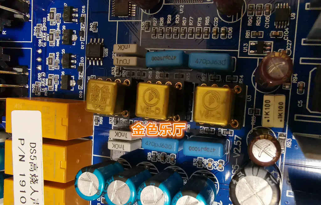 1PCS V6 Dual OP AMP Upgrade Gold Seal SS3602 MUSES02 OPA627BP For DAC Headphone Amplifier