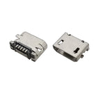 Micro-B USB 5 PIN Female Port Jack SMD DIP Socket Plug For Tail Charging Mobile Phone Connectors MicroUSB DIY Repair Adapter