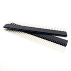 PC104 Single Row Female Header 1x40 Pin, 2.54mm Pitch Long Pin Stacking Connector Strip (5/10/20 Pcs)
