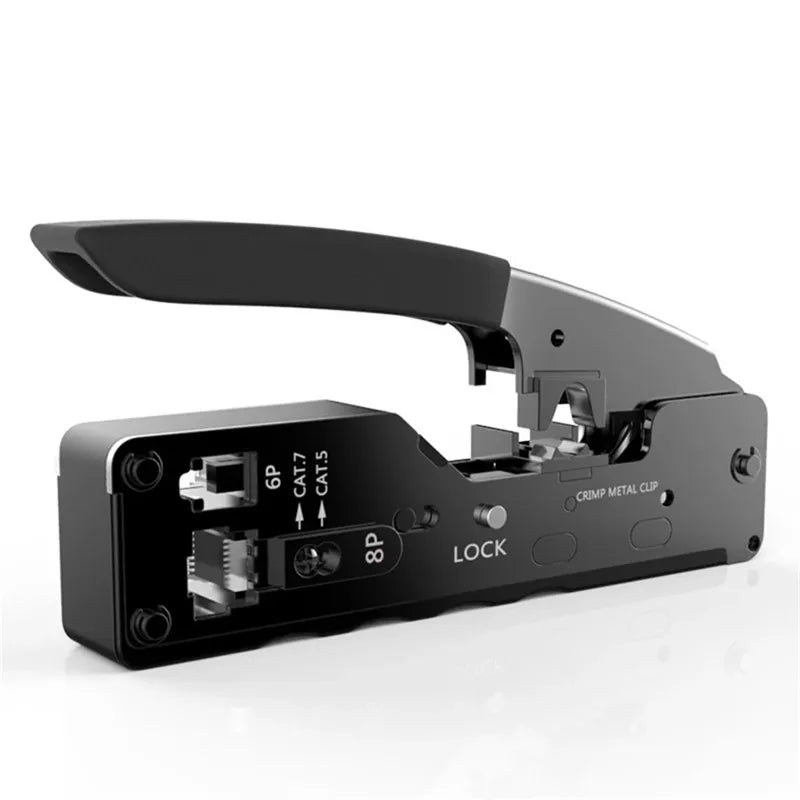 High Quality RJ45 Crimp Tool 6P 8P RJ 45 Connector Crimper Pliers for Cat5e Cat6 Cat7 Network Cable Muti-Function