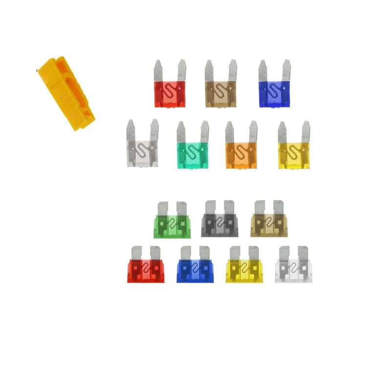 28/220PCS Mini Medium Fuses for Cars Blade Automotive Fuse Car Kit Fuse Set Truck Accessories 5A/7.5A/10A/15A/20A/25A/30A