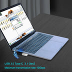 YuXi USB 3.0 Connector To Type C Male Female Adapter OTG USB Converter For SSD HDD Cable Extender USB3.0 Extension Plug