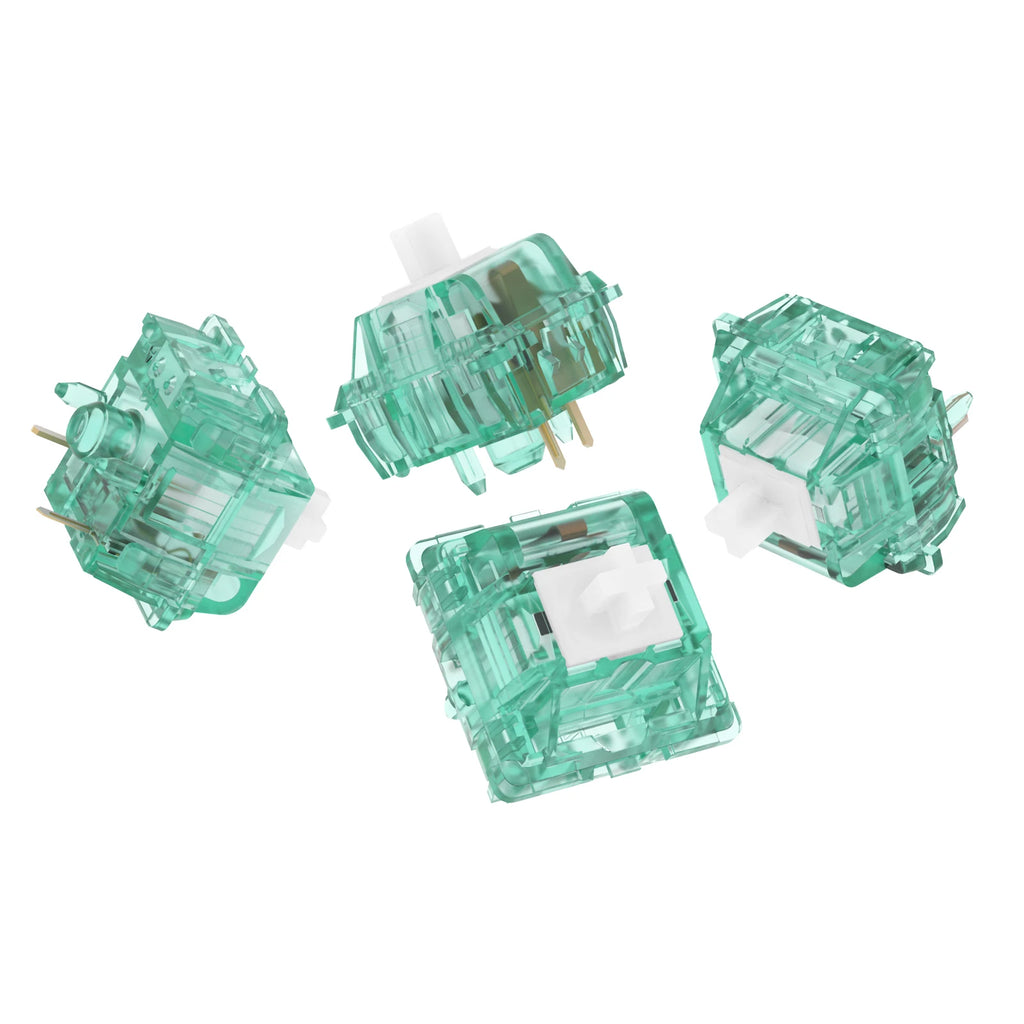 DUROCK T1 Silent Shrimp Tactile Switch 67g, 5-Pin Pre-Lubed Silent Switches, Quiet Tactile Switch for MX Mechanical Keyboard