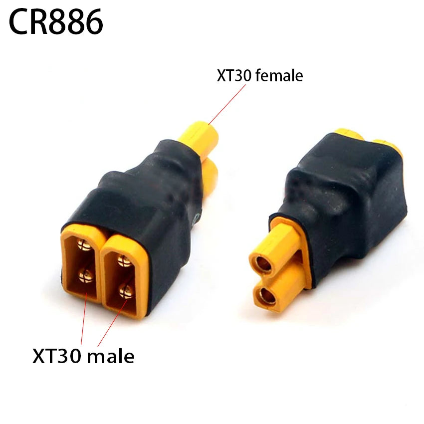 1Pcs XT30 XT60 Parallel Adapter Converter Connector Cable Lipo Battery Harness Plug Wiring