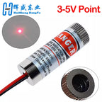 650nm 5mW Red Point / Line / Cross Laser Module Head Glass Lens Focusable Focus Adjustable Laser Diode Head Industrial Class