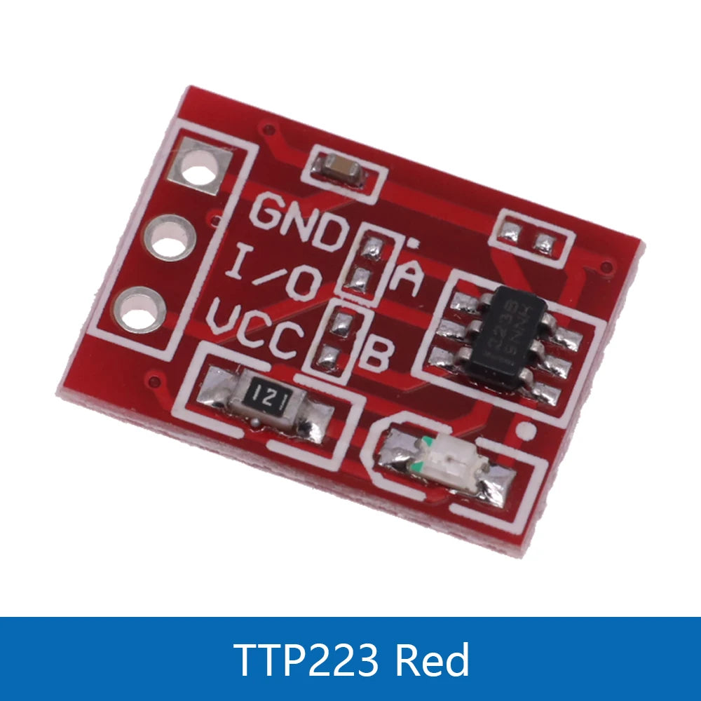 1/5/10PCS TTP223 TTP224 Touch Key Switch Module TTP226 TTP229 Touching Button Capacitive Switches Single Channel Reconstruction