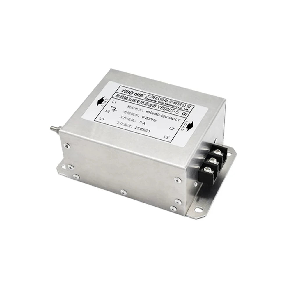 YIBO Industrial 3 Phase EMC Output Filter YB960 380V for VFD Inverter Servo Drive Motor EMI Noise Filter Anti Interference