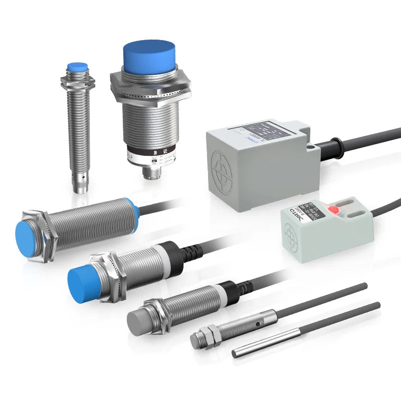 GTRIC Hall Effect Magnetic Proximity Sensor Switch NJK5001 Series M8 Sensing Distance 10mm DC10-30V NPN PNP N or S Pole