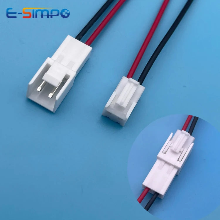 10pairs Female Male VH3.96 22AWG 20cm 2/3/4Pin Wire Single Head Housing Plug Connector Wire Cable Harness