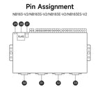 RS485 RS232 to Ethernet 8 Ways Serial Server NB183-V2 Series TCP UDP MQTT HTTP Modbus Gateway TCP- RTU POE