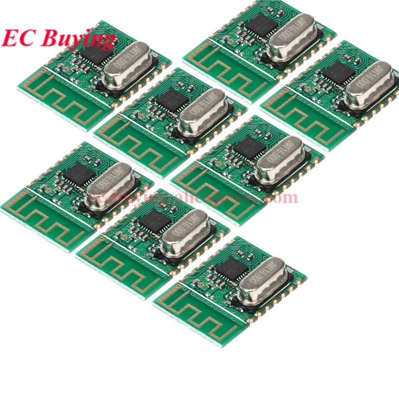 10Pcs/1pc MD7105-SY A7105 2.4G 2.4GHZ Wireless Transceiver Module 3.3V Similar CC2500 NRF24L01 500KHz Step FSK/GSK Modulation