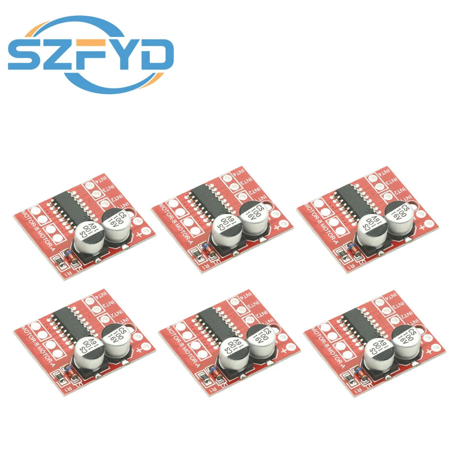 1/2/3/4/5/6/10pcs TC1508/MX1508 DC Motor Driver Module DC 2V-10V 1.5A 2-Way PWM Speed Dual H-Bridge Stepper Motor Driver L298N