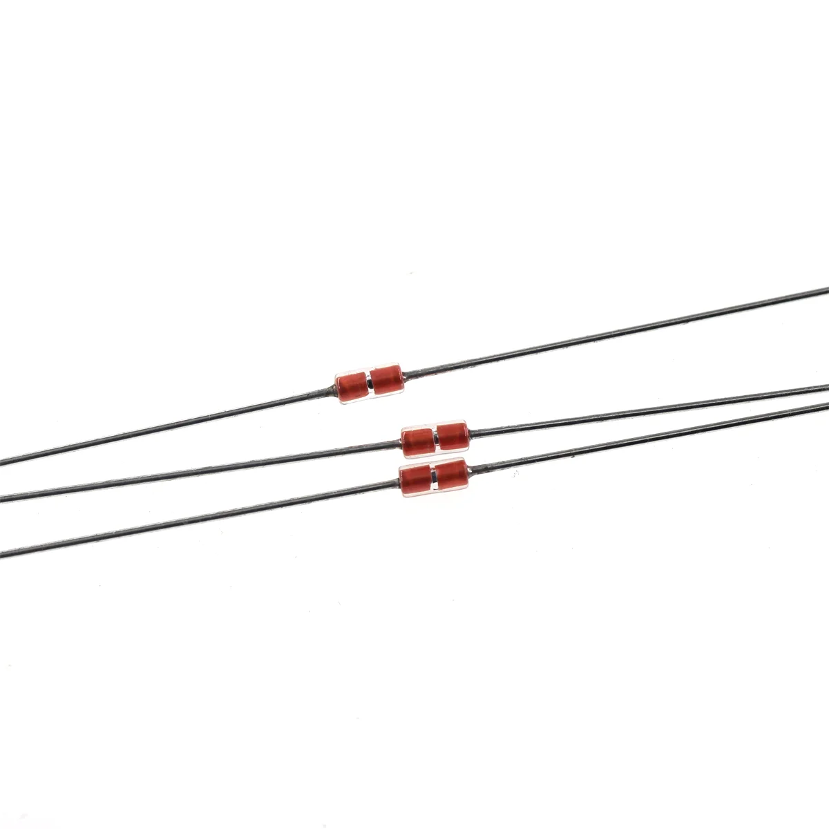 20pcs NTC Thermistor MF58 Glass Sealed Diode Resistance 5K 10K 20K 50K 100K B Value 3950Precision5%Electric Heating Furnace With