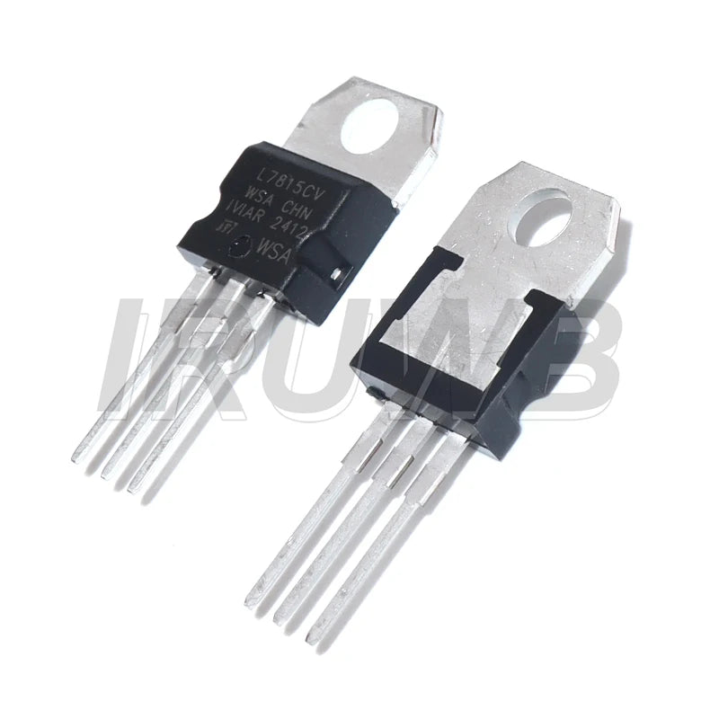 10PCS TO-220 Transistor Voltage Regulator LM7805 L7805CV/L7806/7808/7809/7812/7815/7818/7824