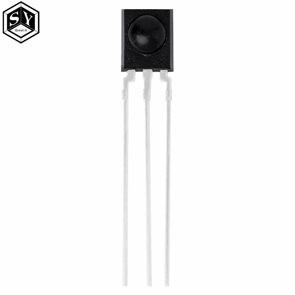 10Pcs/lot High Quality IR Receiver 38 kHz Remote Infrared Module TSOP4838 DIP-3