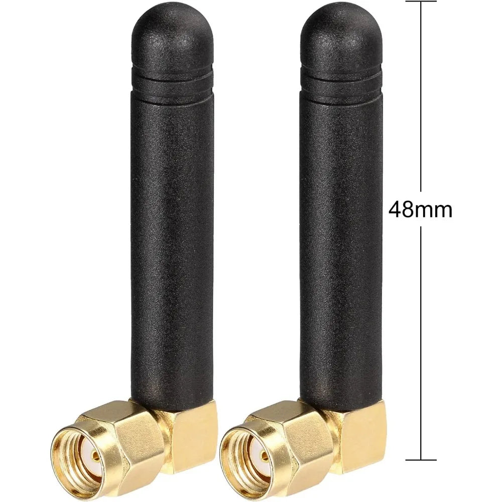 Mini Dual Band WiFi Antenna 2.4GHz 5GHz 5.8GHz MIMO RP SMA Male for FPV Bluetooth USB Adapter Computer PCIe Card Router Camera