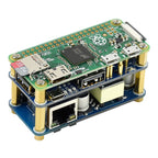 Raspberry Pi Zero PoE Power Over Ethernet/USB HUB HAT 3 X USB 2.0 Ports 802.3af-Compliant For Raspberry Zero W / Zero WH