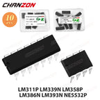 10PCS LM311P DIP8 LM311 DIP LM339N DIP14 LM339 LM358P LM358 LM358N LM386N LM386 LM393P LM393N LM393 NE5532P NE5532 IC Original